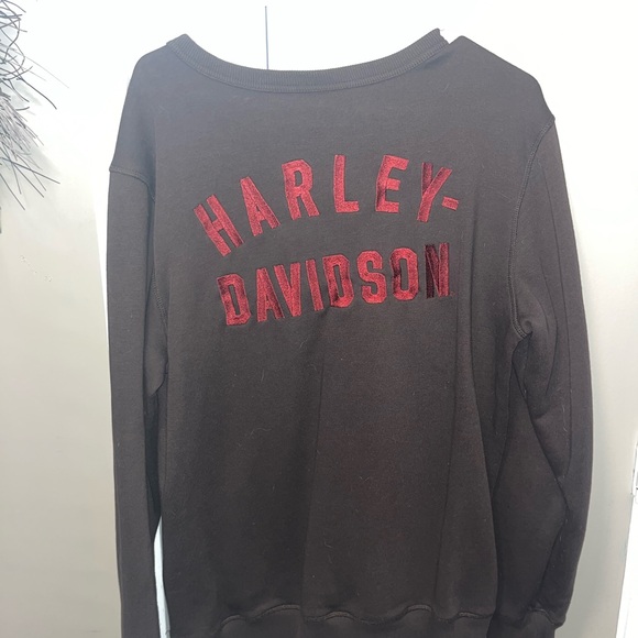 Harley-Davidson Dark Brown Crewneck Sweater - Picture 5 of 6